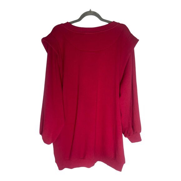 NWT Farm Rio Warm Welcome Sweater Dress-sz Large - Picture 7 of 13